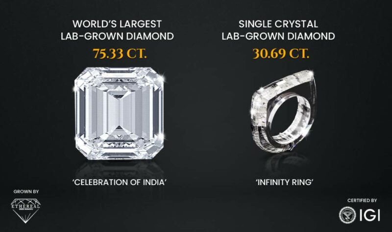 World’s Largest Lab-Grown Diamond To Be Displayed at JCK lab diamonds